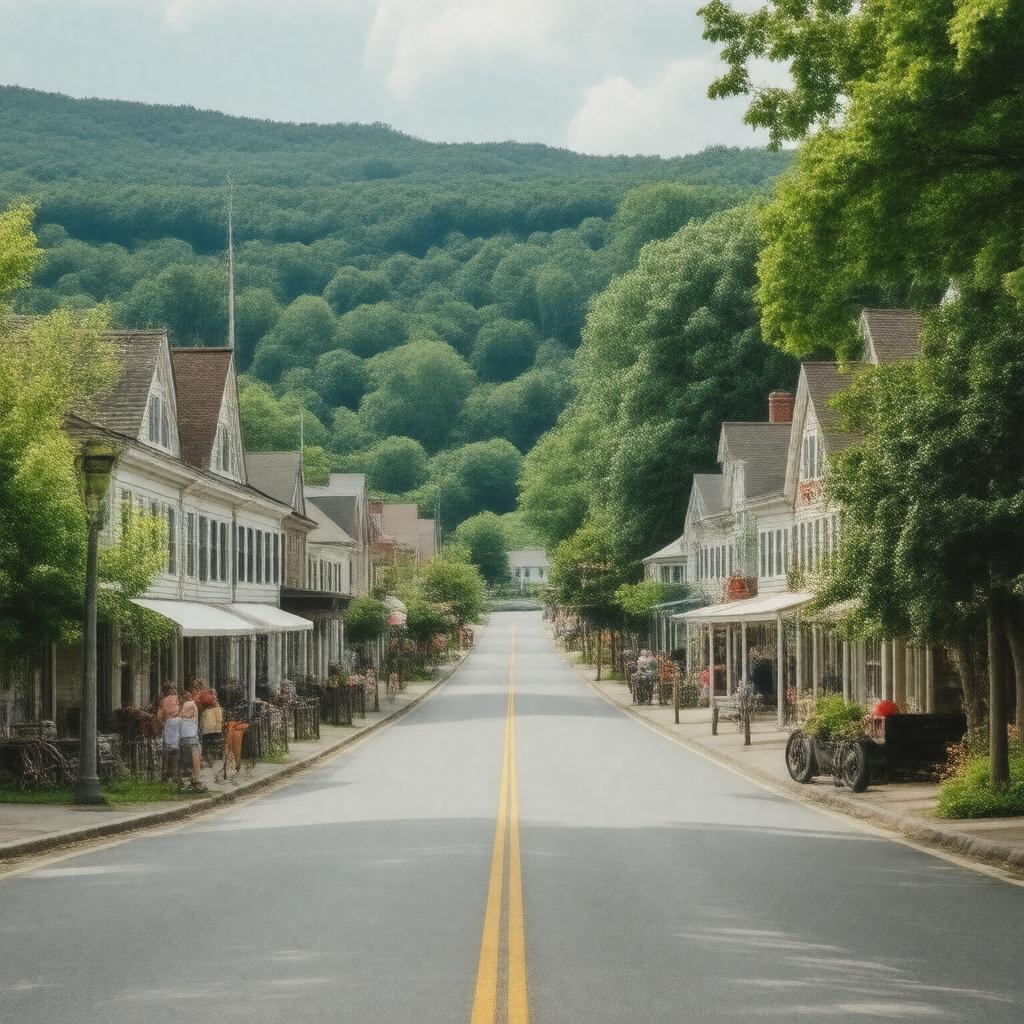 AI-created image of Epsom, New Hampshire