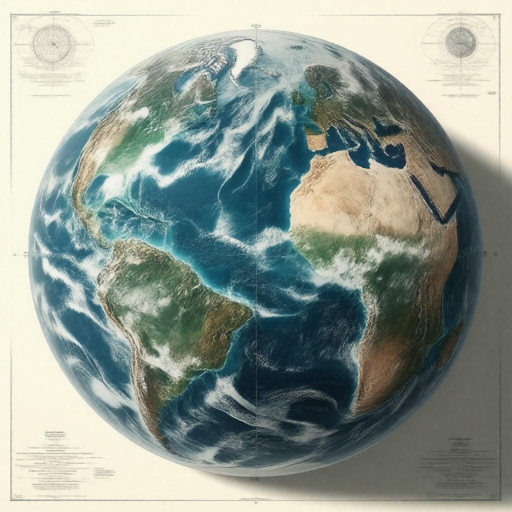Click to view larger image AI-created image of Equator