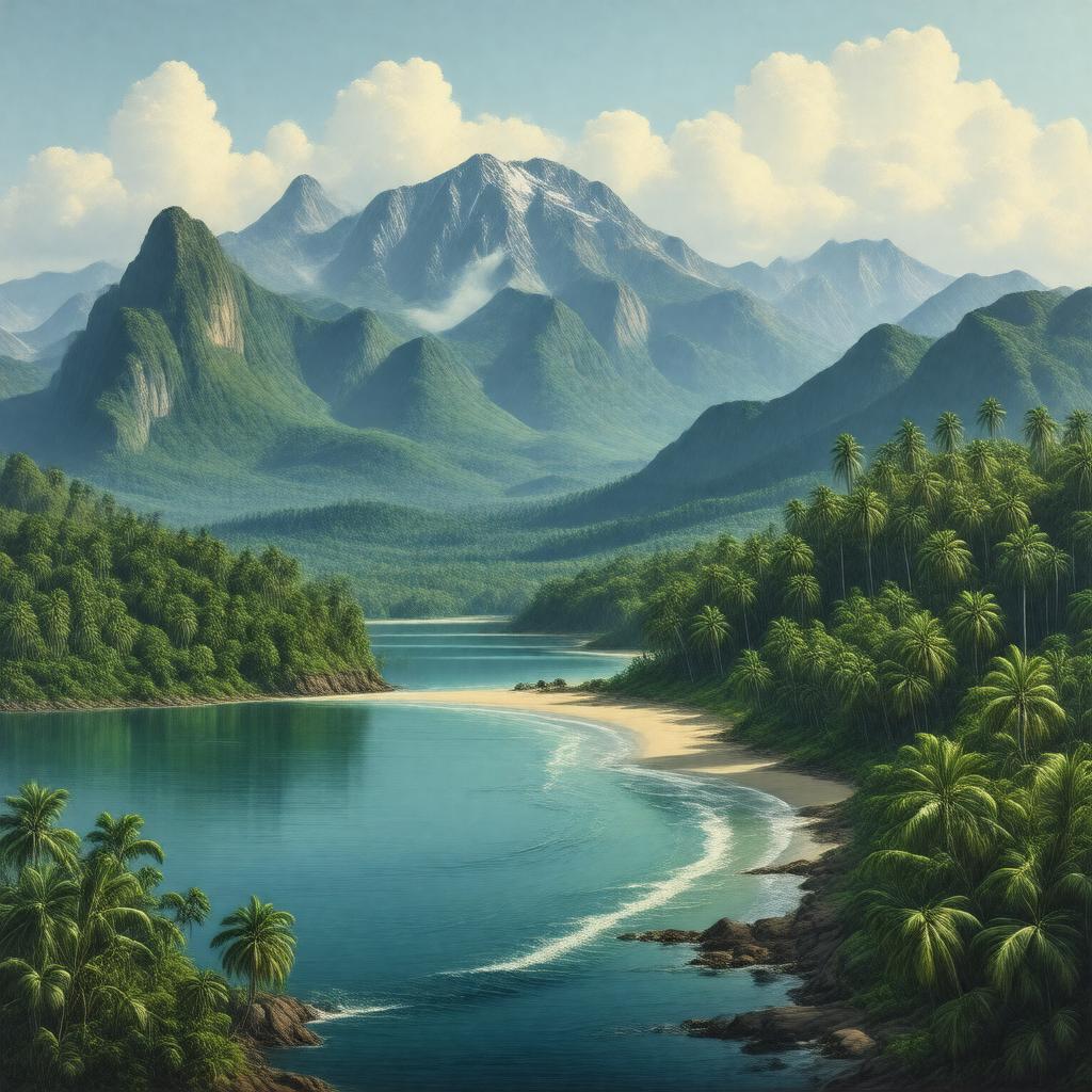 AI-created image of Equatorial Guinea