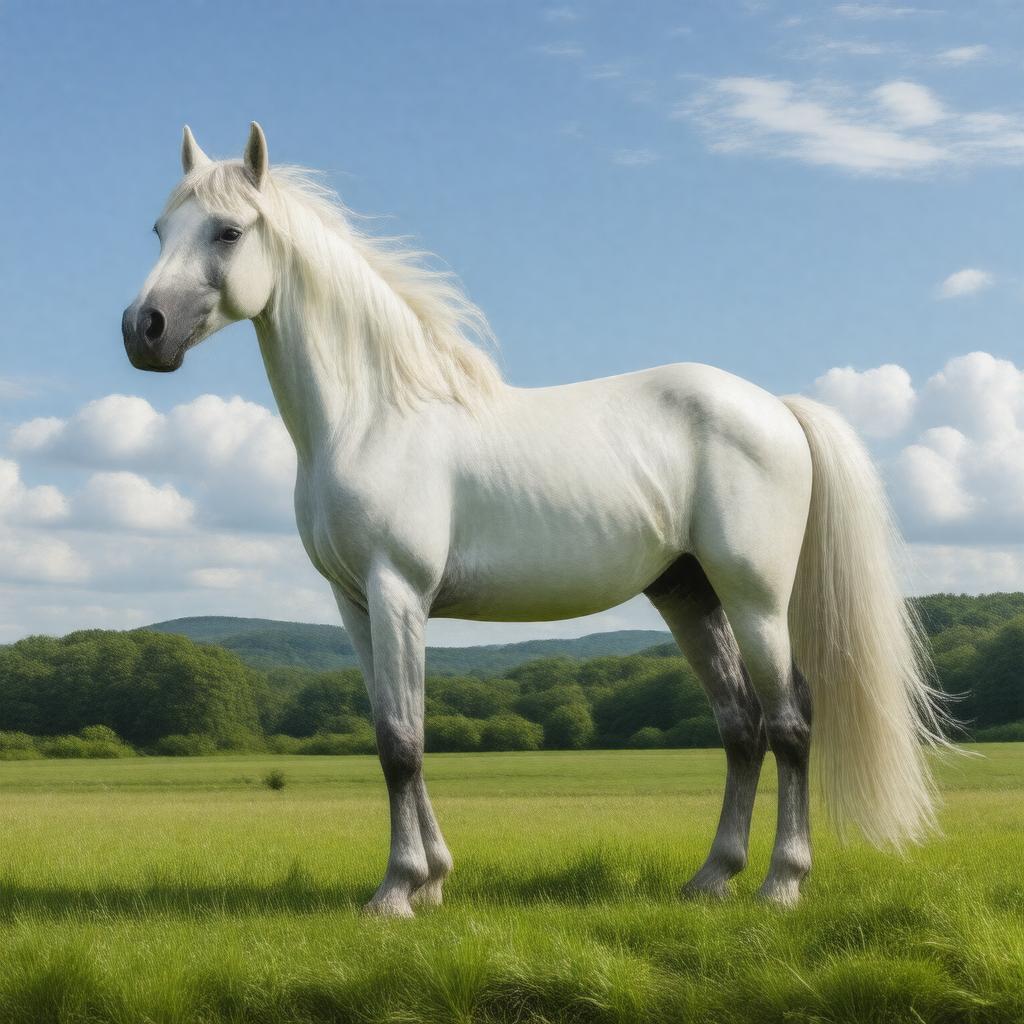 AI-created image of Equus ferus caballus