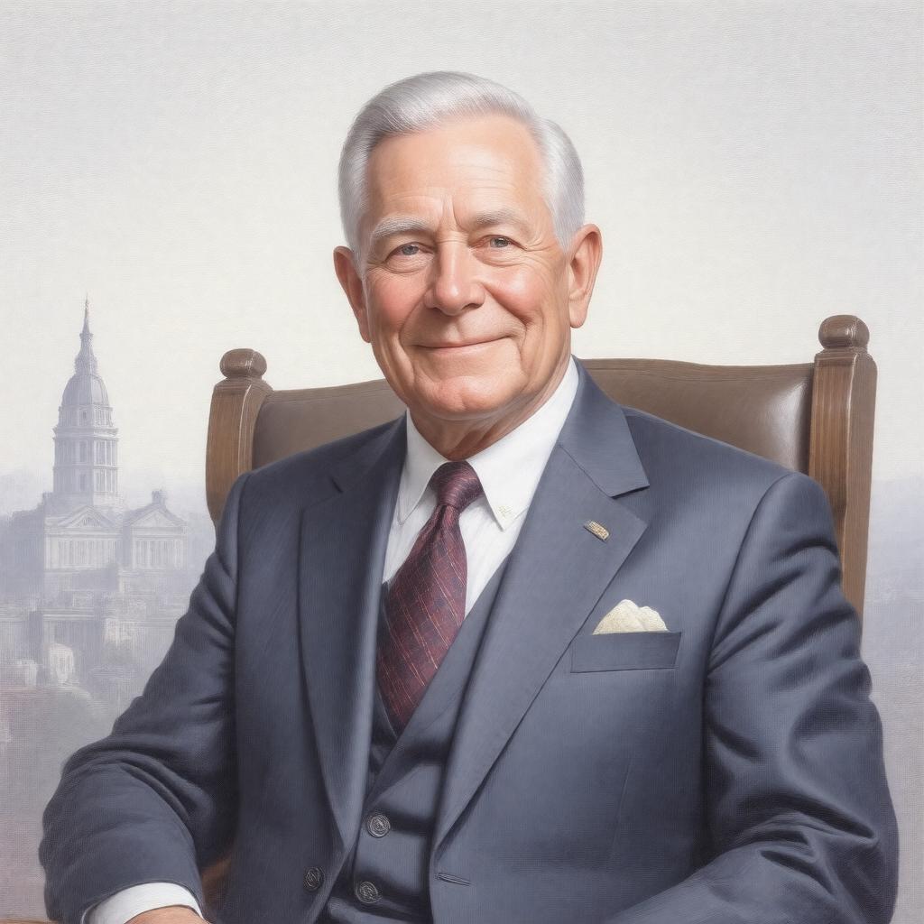 AI-created image of Erastus Corning 2nd