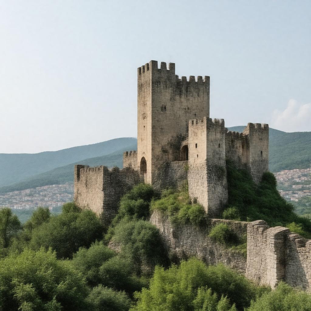 AI-created image of Ereğli Castle