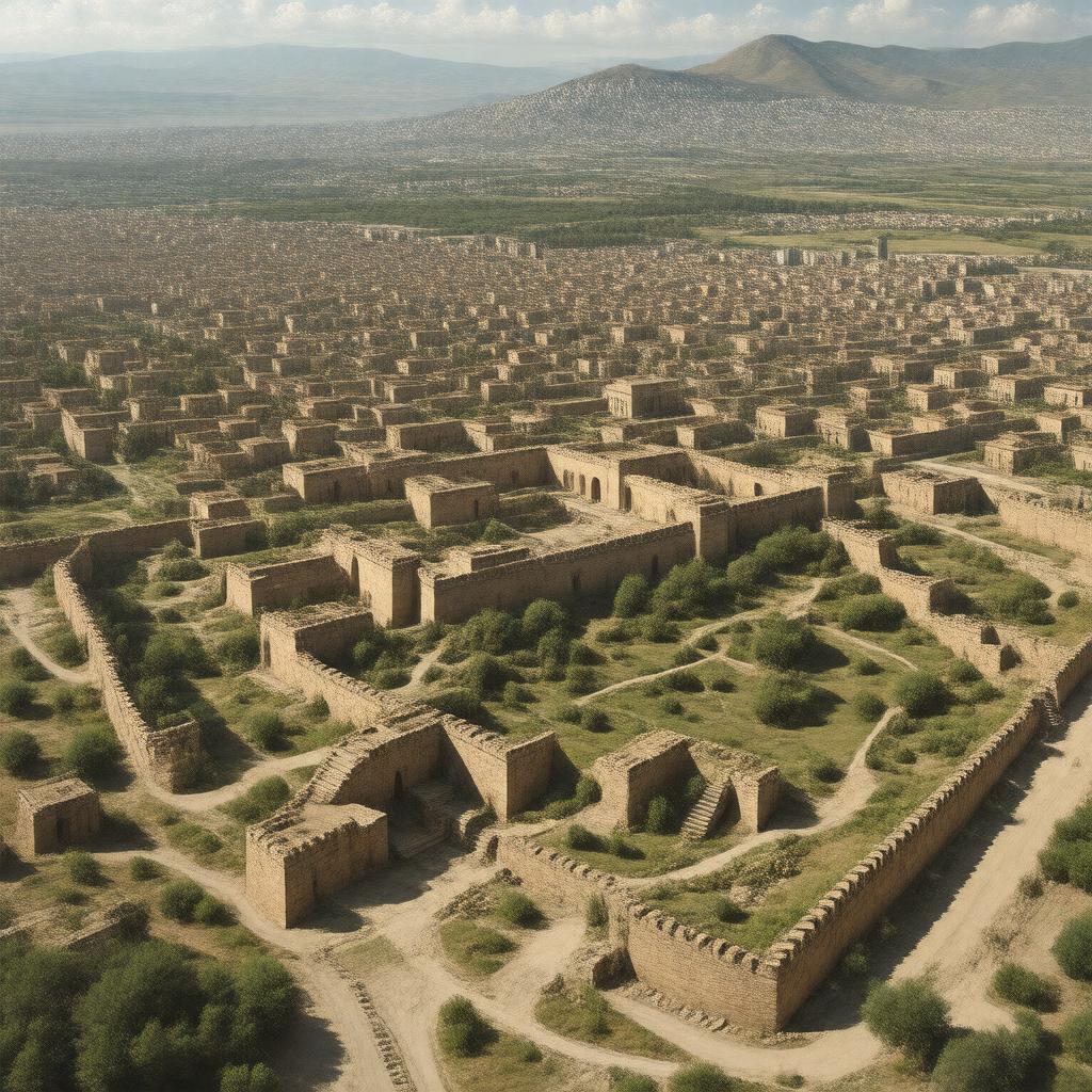 AI-created image of Erebuni