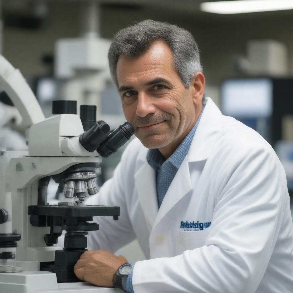 AI-created image of Eric Betzig