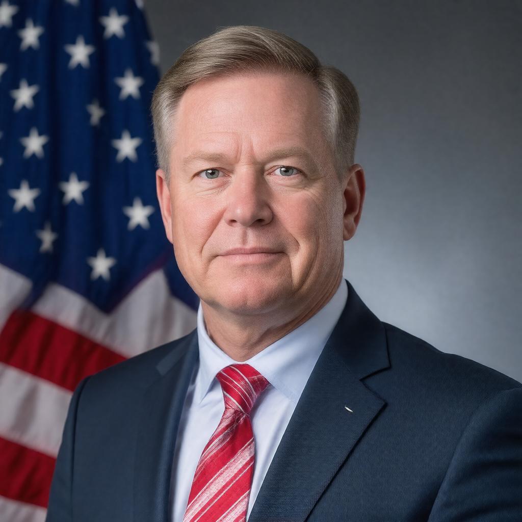 AI-created image of Eric Burlison