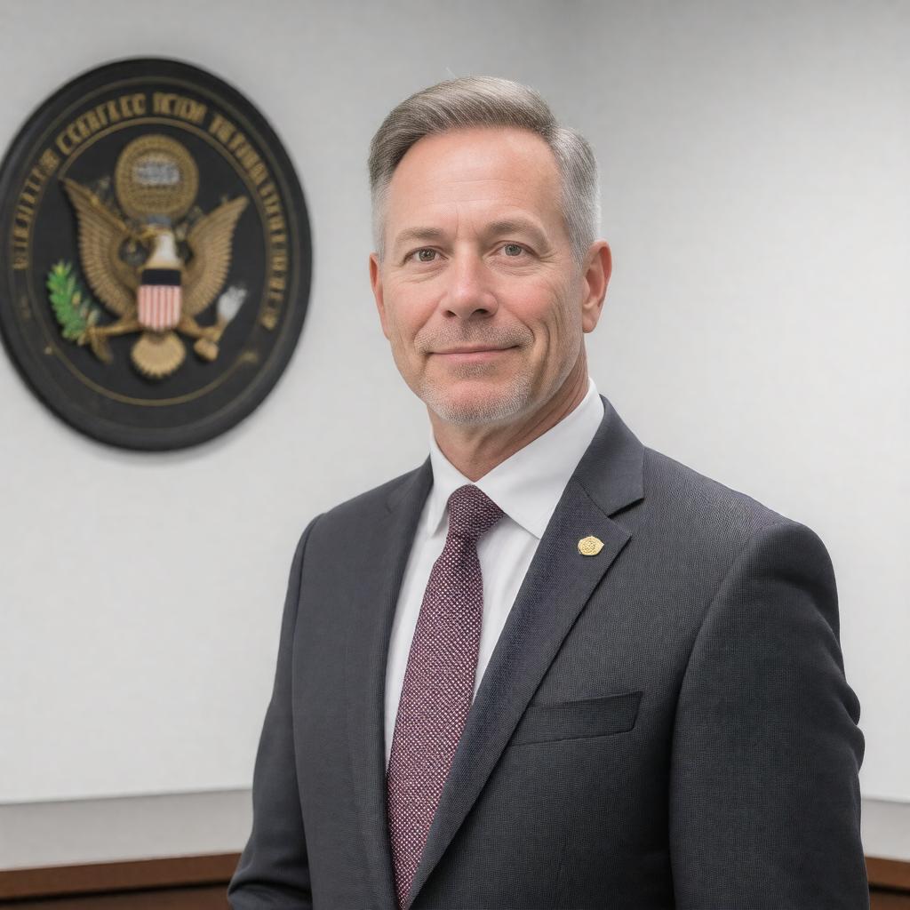 Click to view larger image AI-created image of Eric D. Isaacs