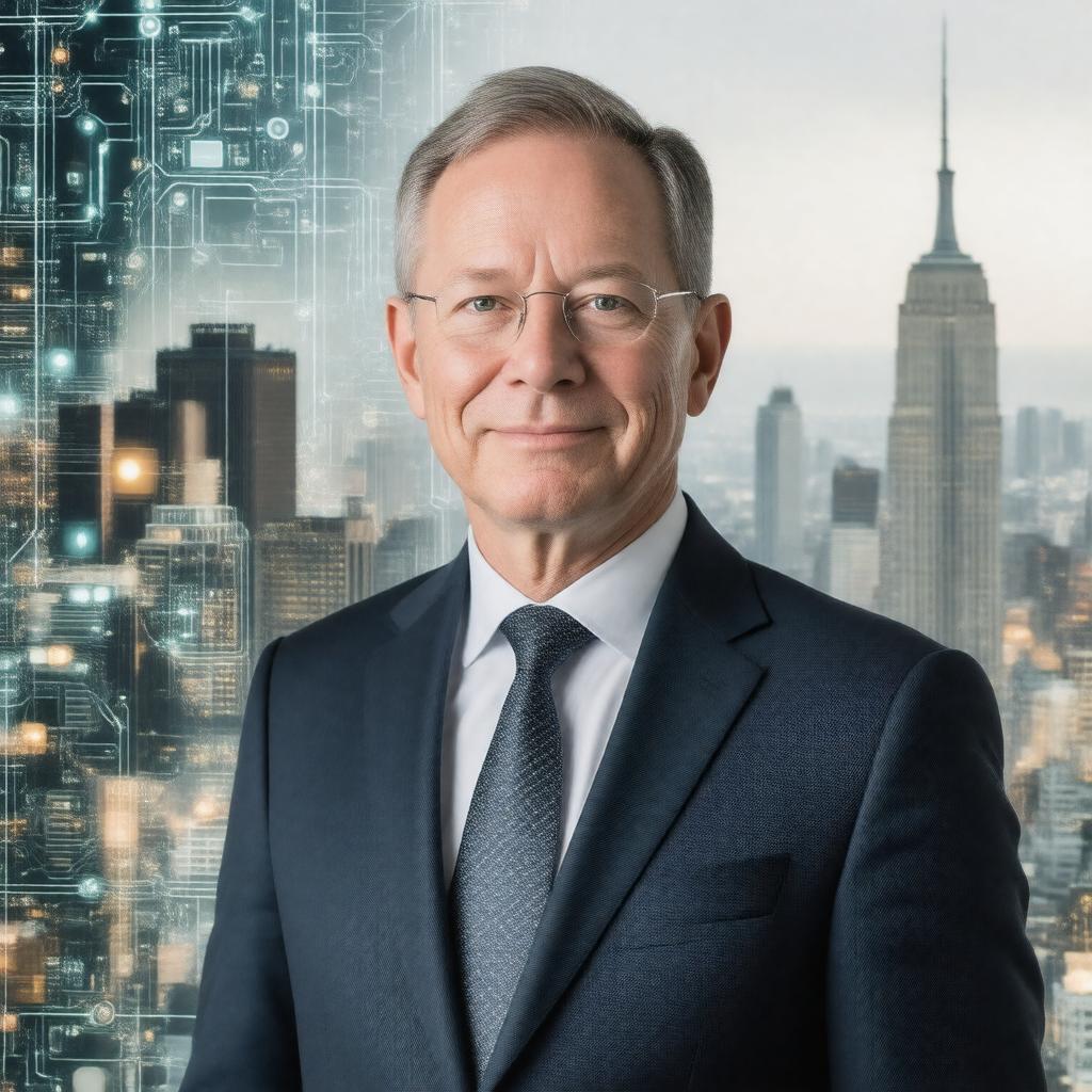 AI-created image of Eric Emerson Schmidt