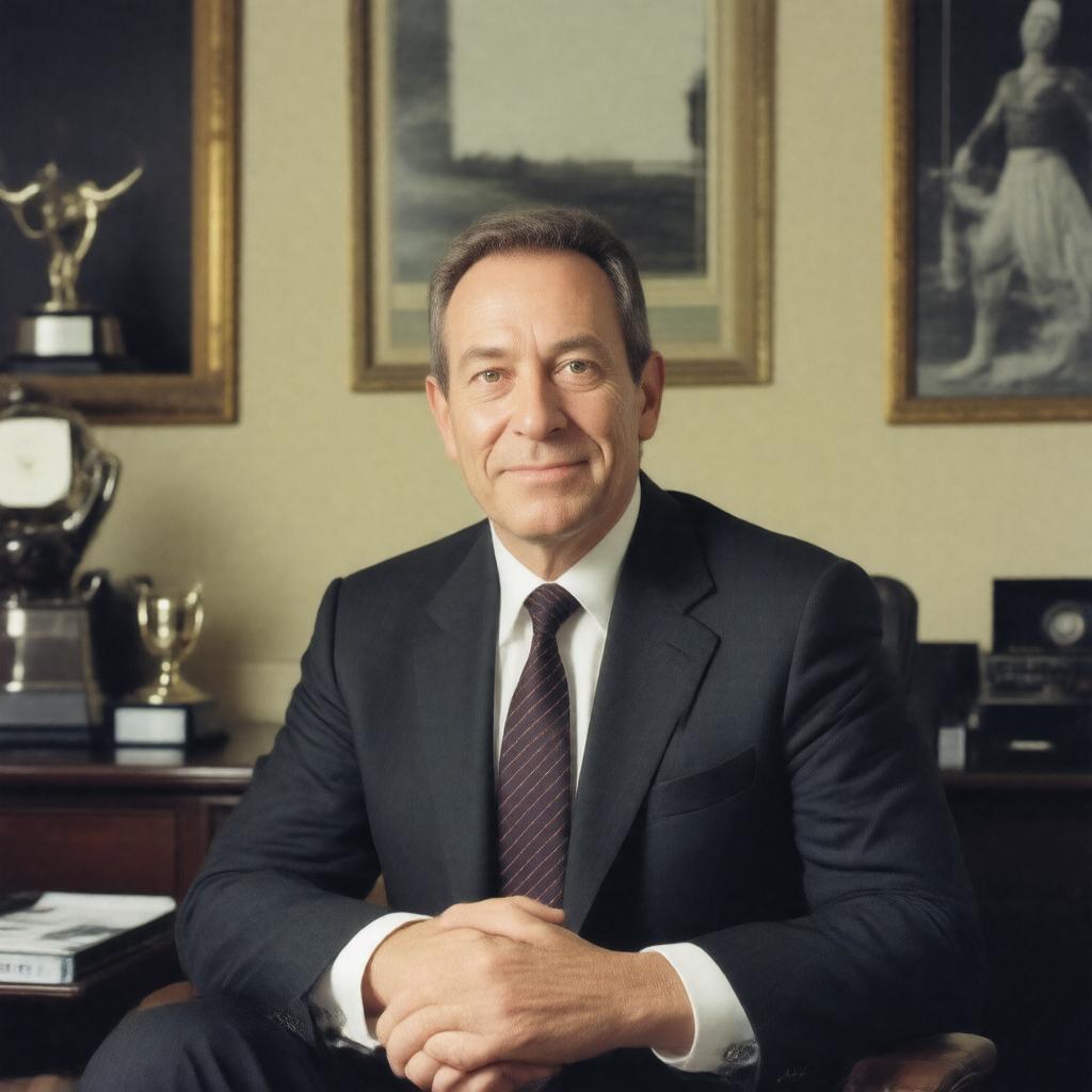 AI-created image of Eric Fellner