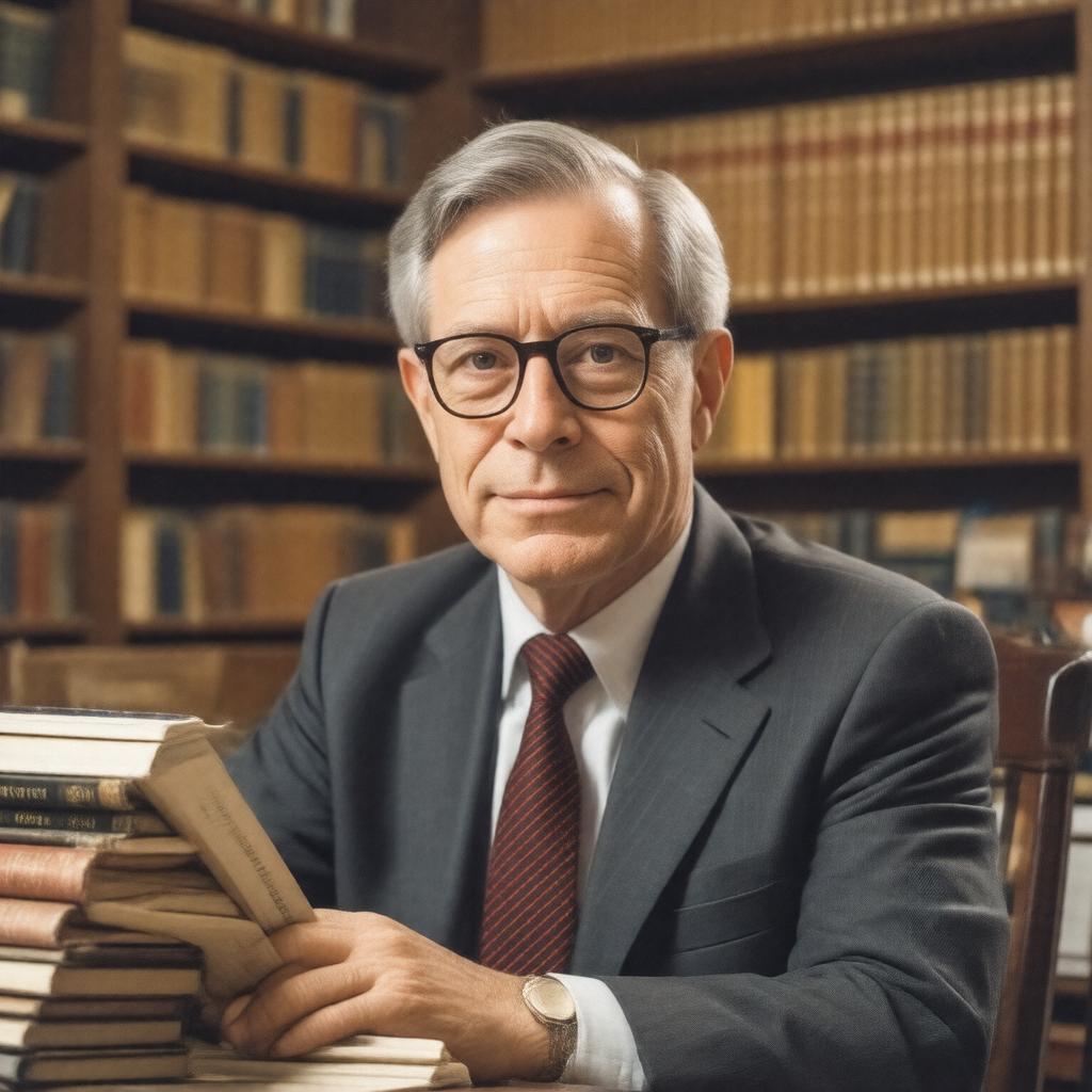 AI-created image of Eric Foner