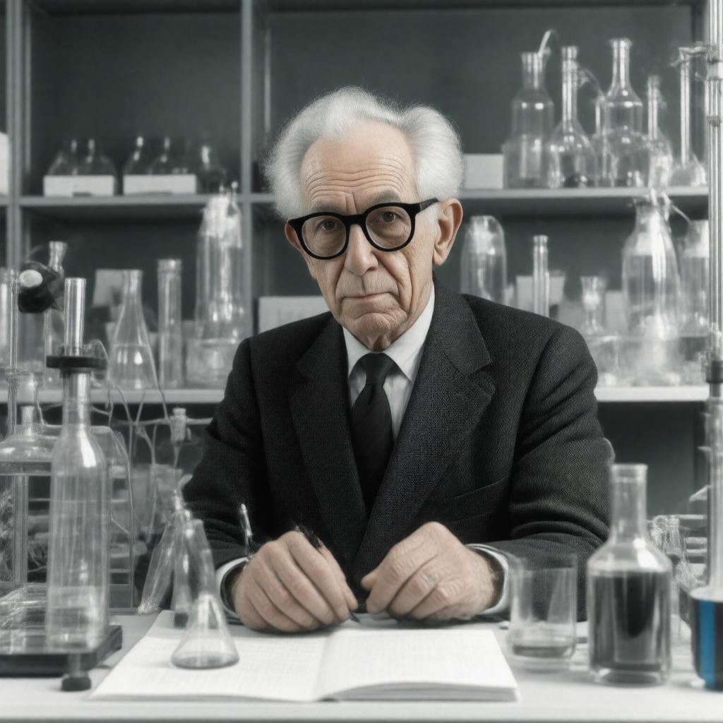 AI-created image of Eric Kandel