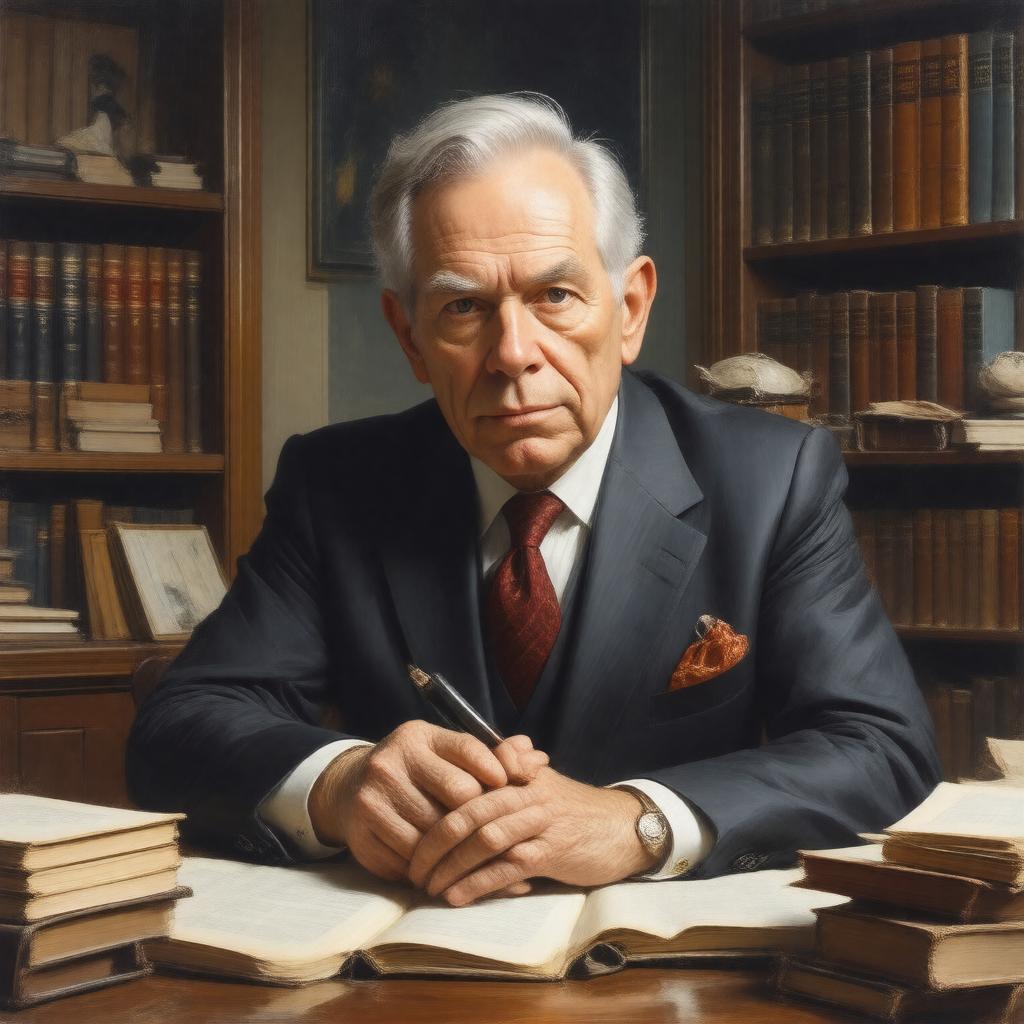 AI-created image of Eric Seaborg