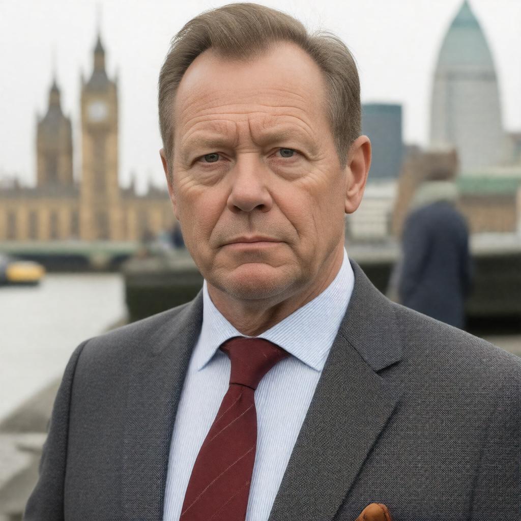 Click to view larger image AI-created image of Eric Van Peterson