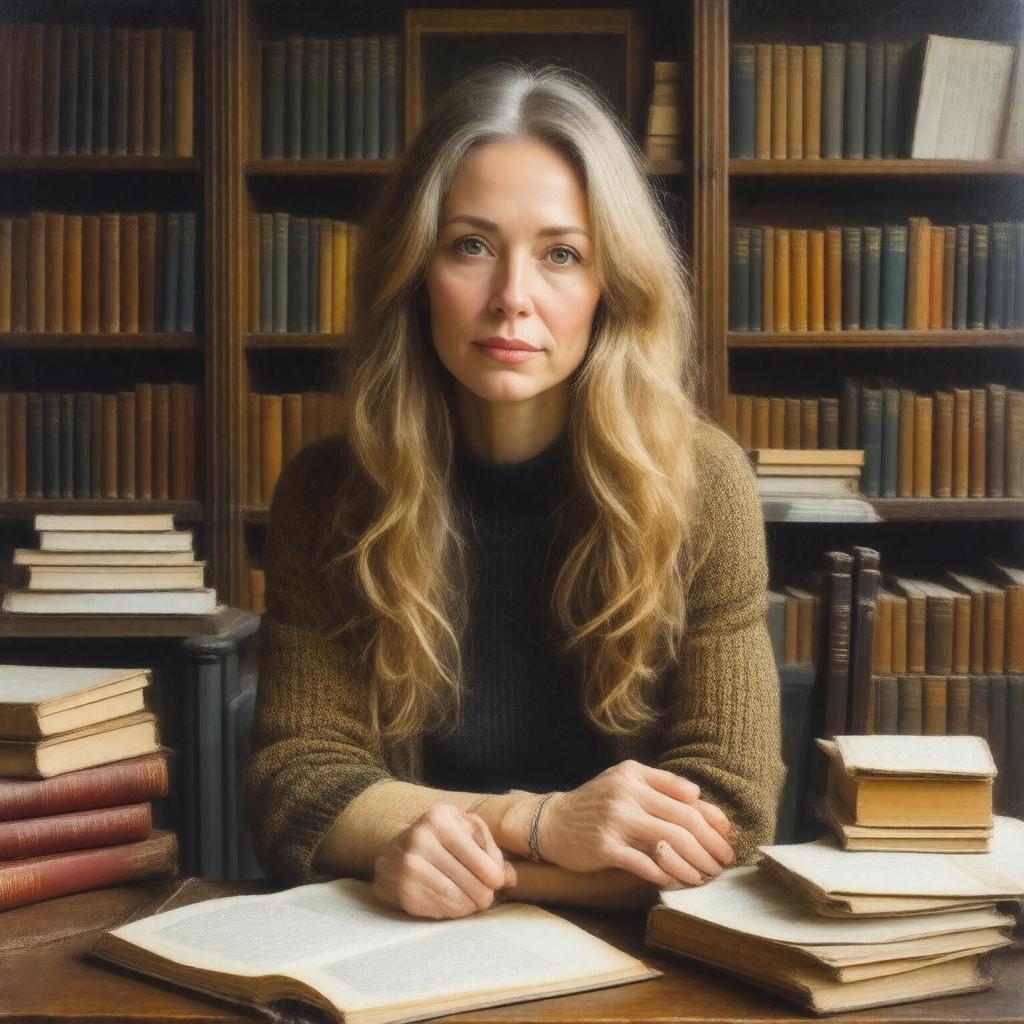 AI-created image of Erica Sherover