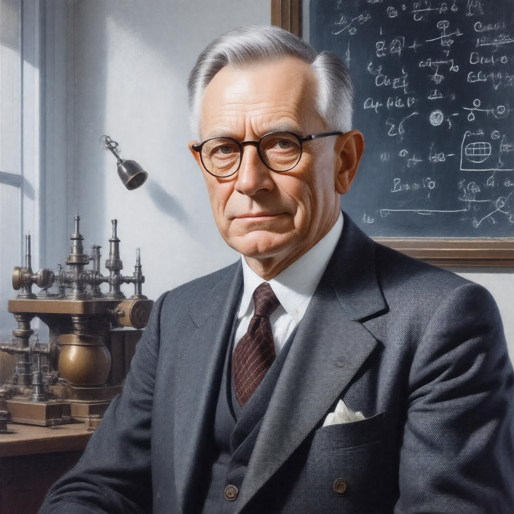 AI-created image of Erich Bagge