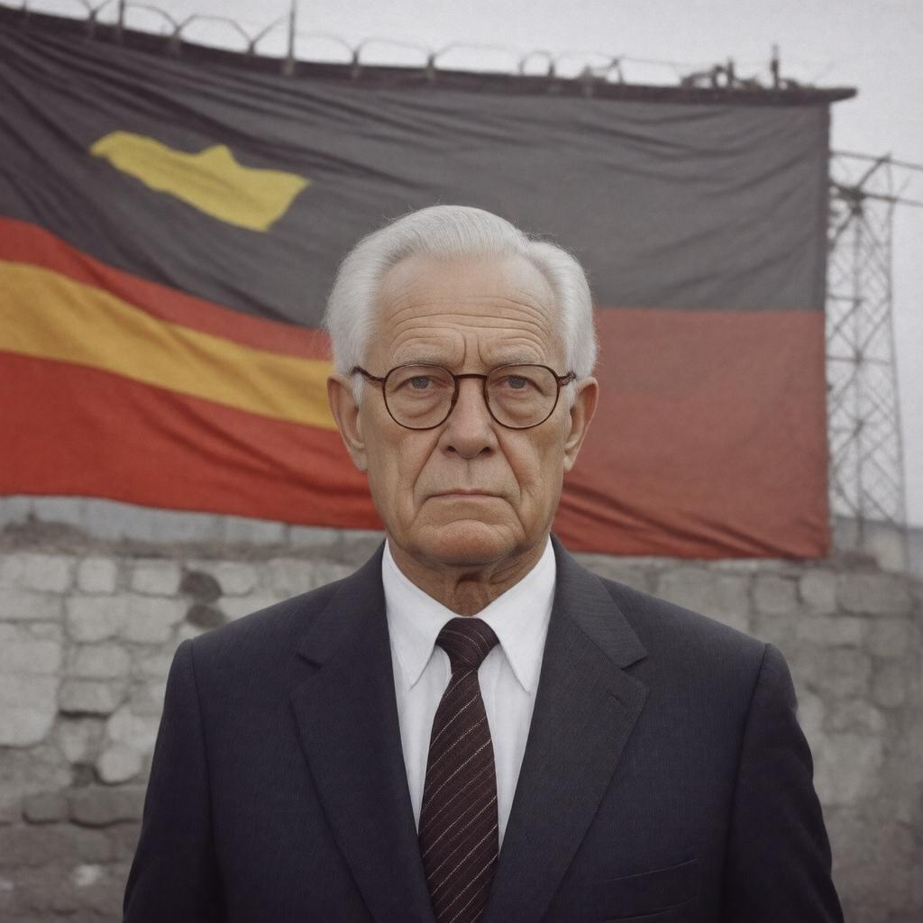 AI-created image of Erich Honecker
