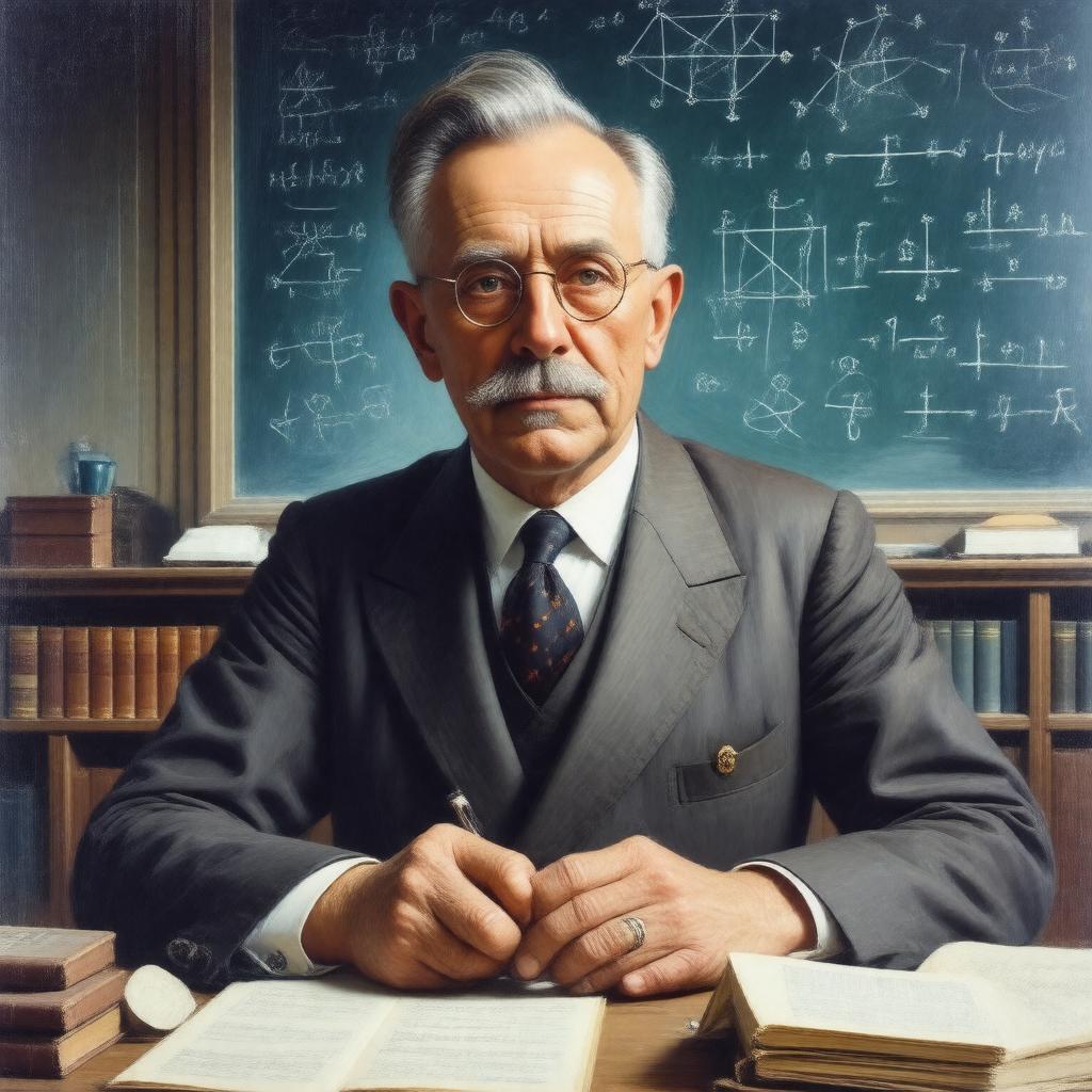 AI-created image of Erich Kähler