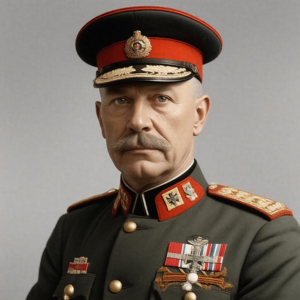 AI-created image of Erich Ludendorff