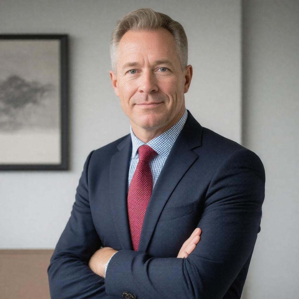 Click to view larger image AI-created image of Erik Burmeister