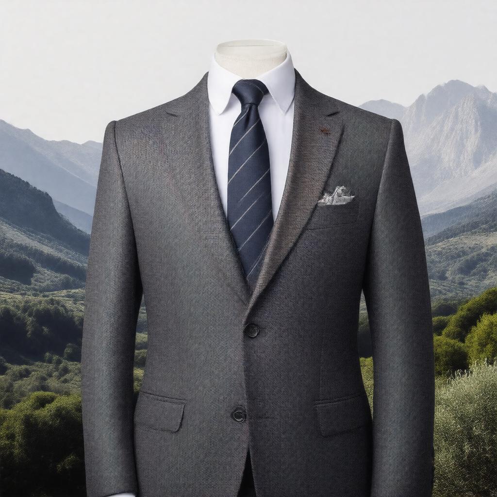 AI-created image of Ermenegildo Zegna