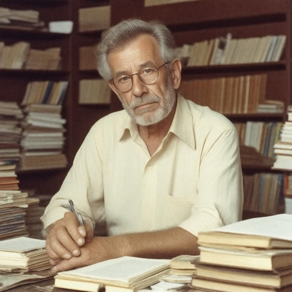 AI-created image of Ernest Becker