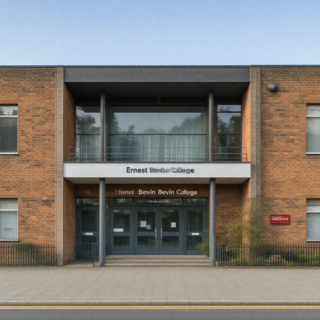 Click to view larger image AI-created image of Ernest Bevin College