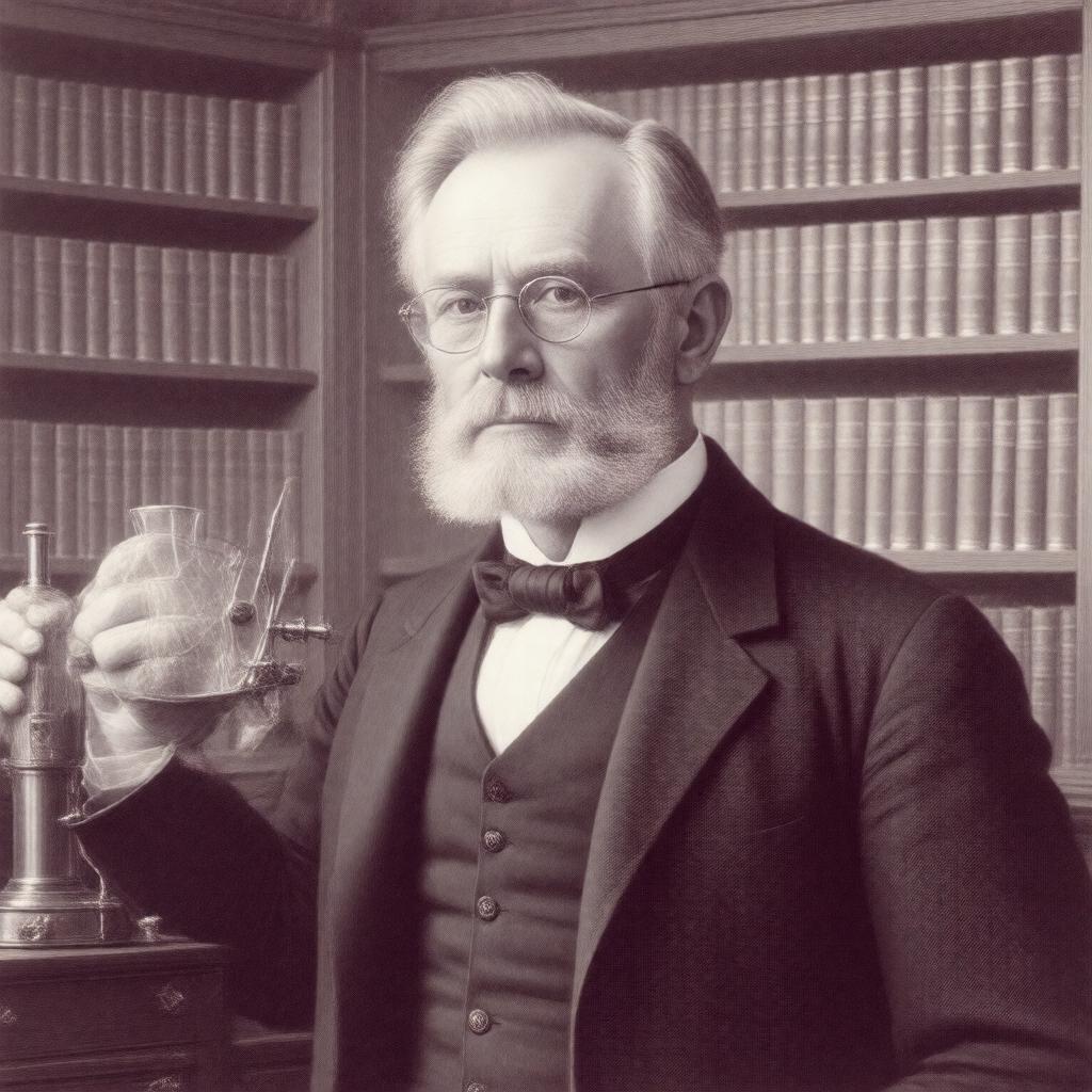 AI-created image of Ernest Fox Nichols