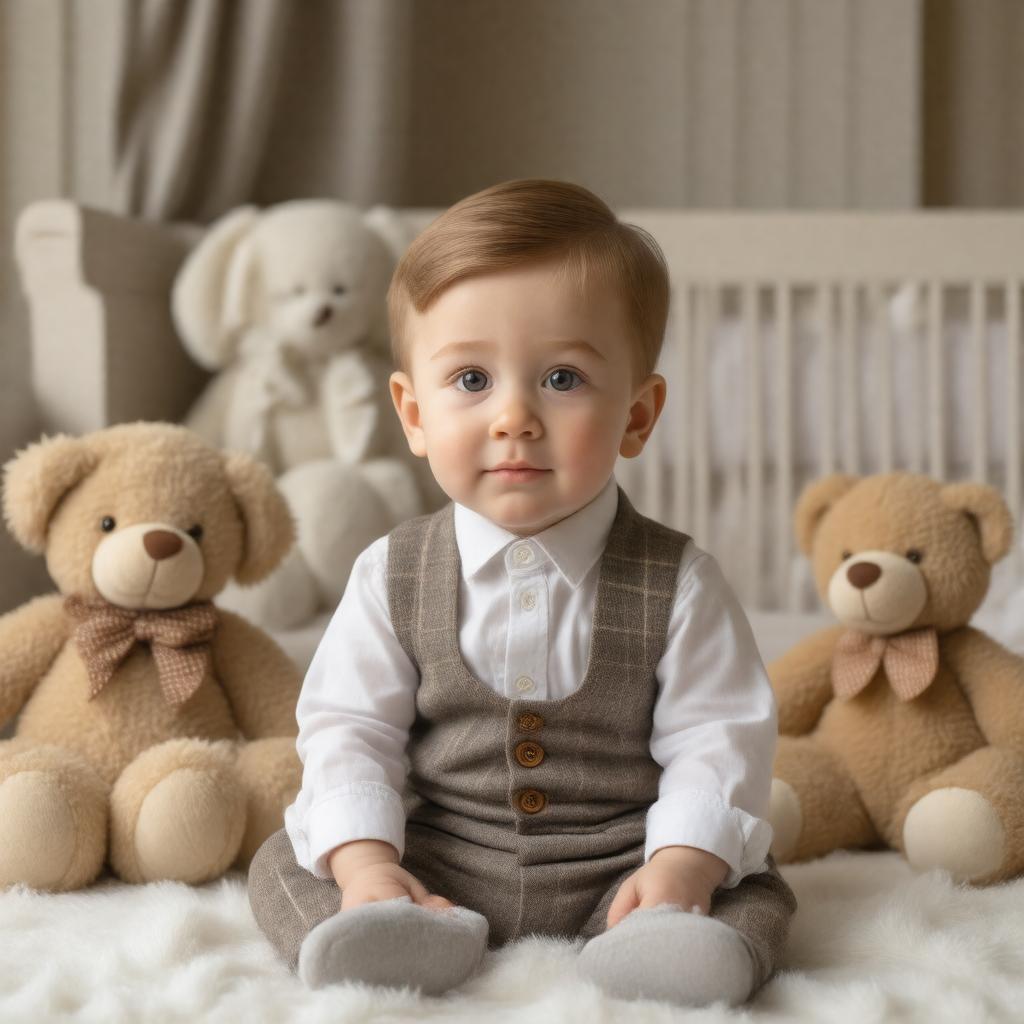 AI-created image of Ernest George Ronnie Brooksbank