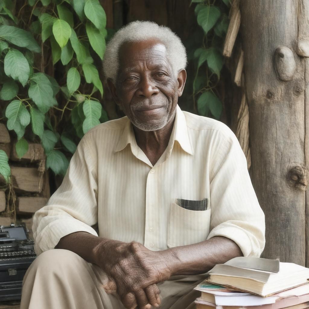 AI-created image of Ernest J. Gaines