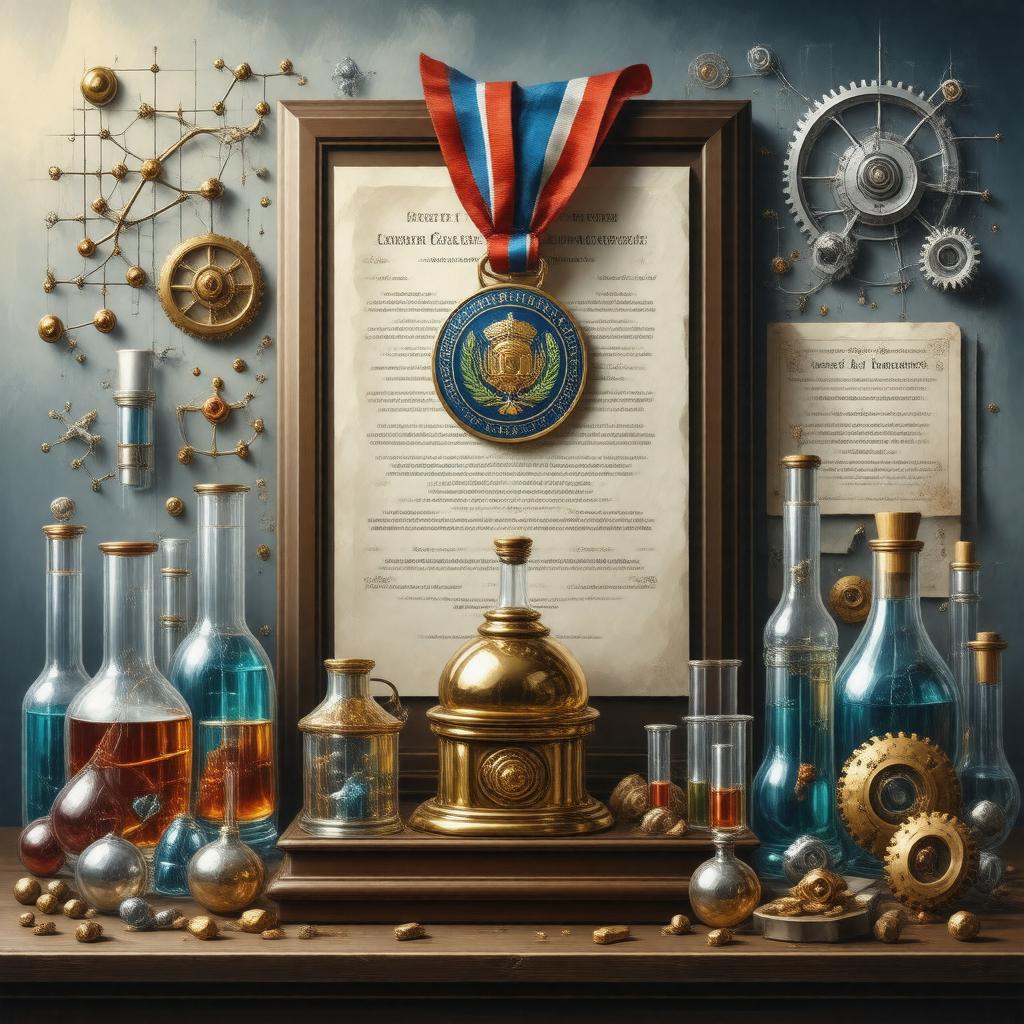 AI-created image of Ernest Orlando Lawrence Award