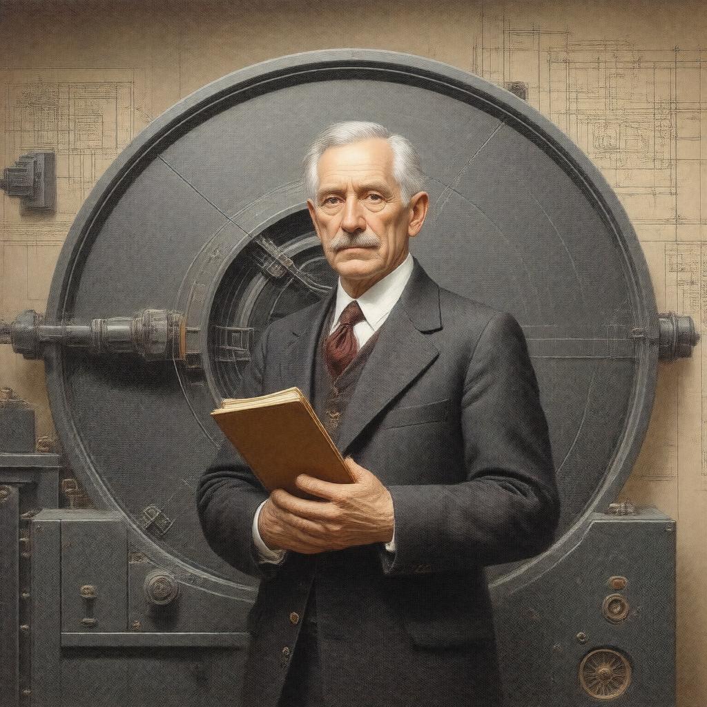 AI-created image of Ernest Orlando Lawrence