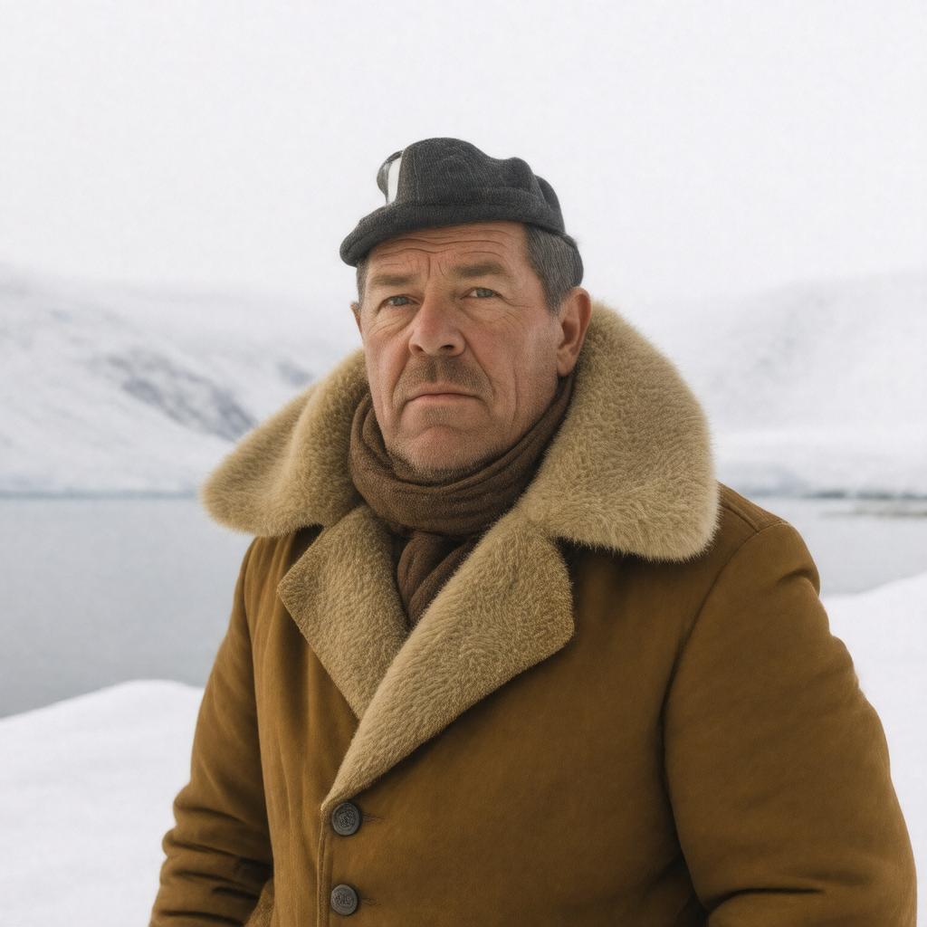 AI-created image of Ernest Shackleton