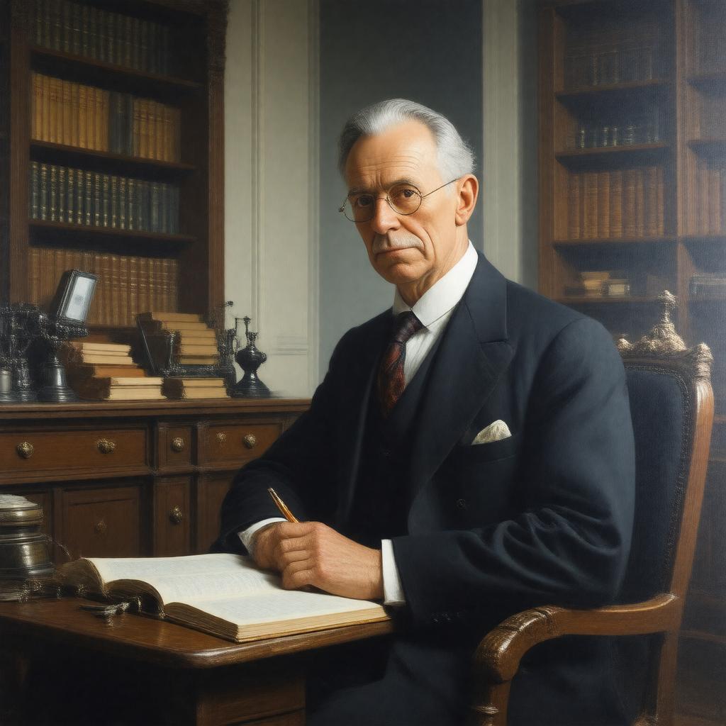 AI-created image of Ernest Starling