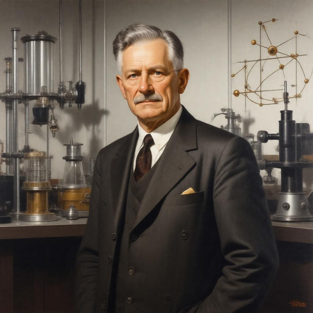 AI-created image of Ernest Walton