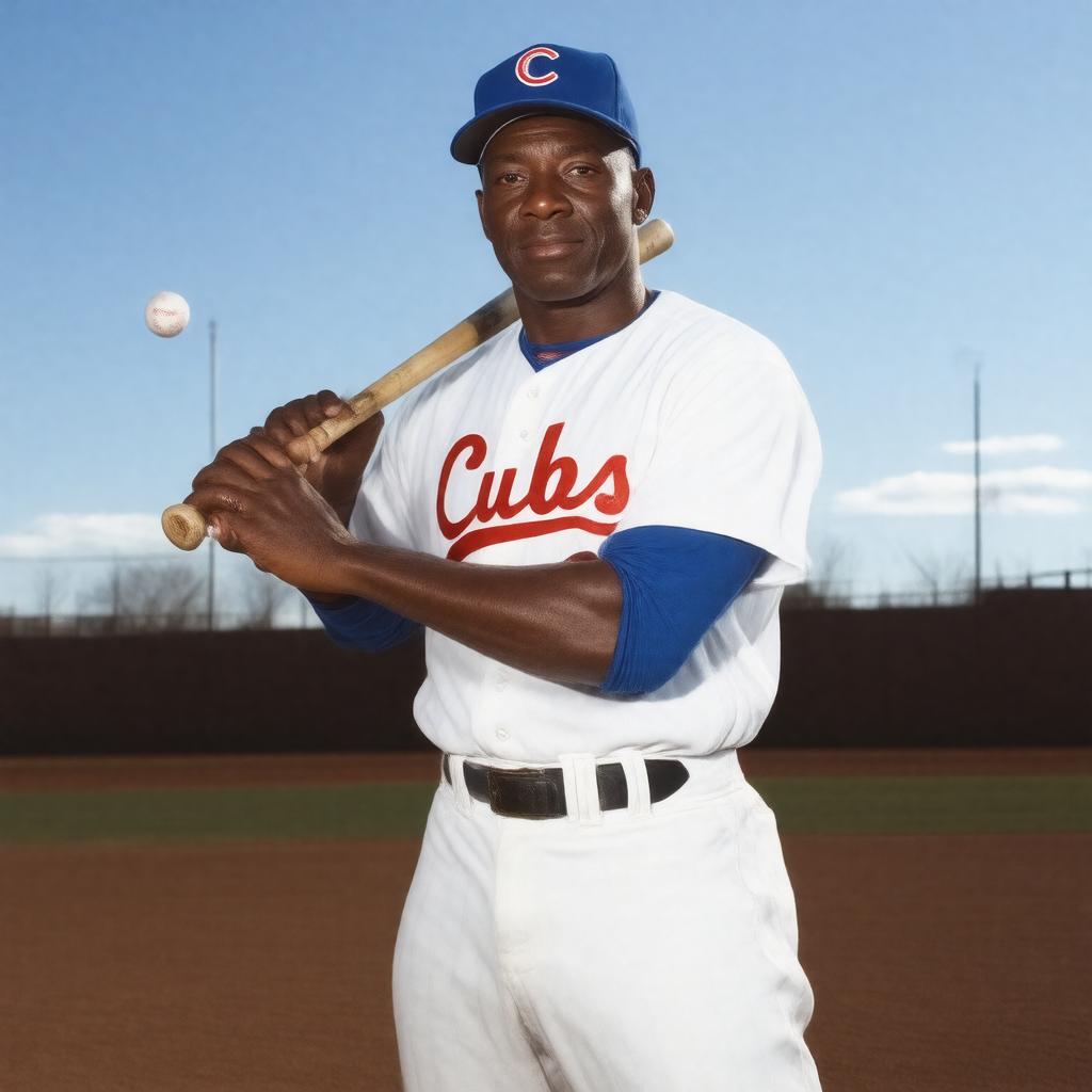 AI-created image of Ernie Banks