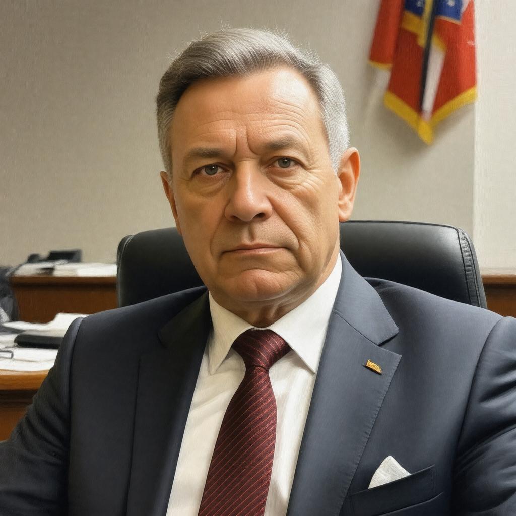 AI-created image of Ernst Albrecht