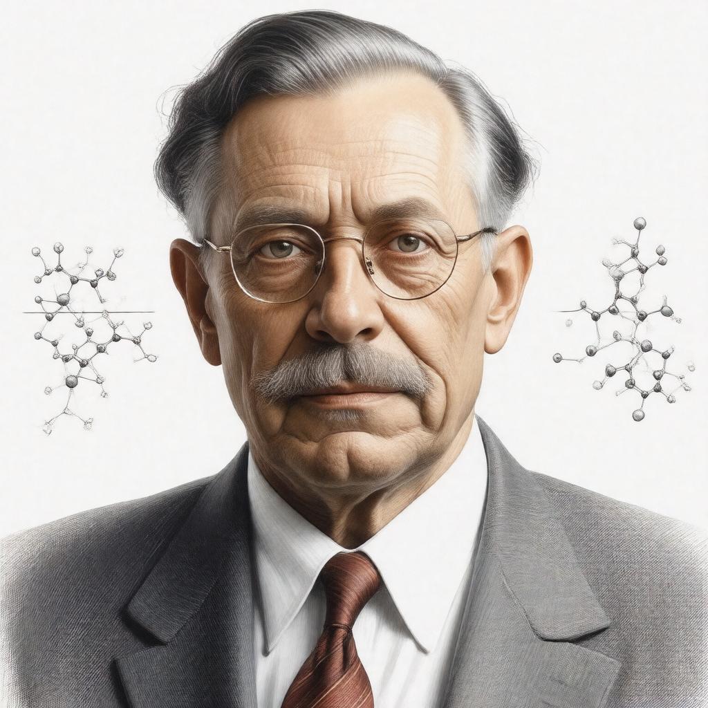 AI-created image of Ernst Chain