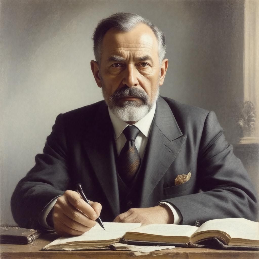 AI-created image of Ernst Fischer