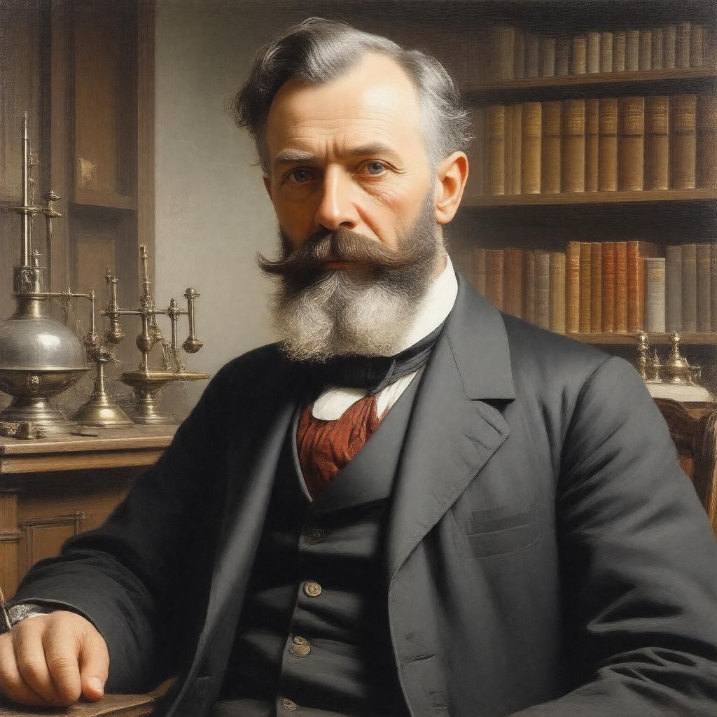 AI-created image of Ernst Mach