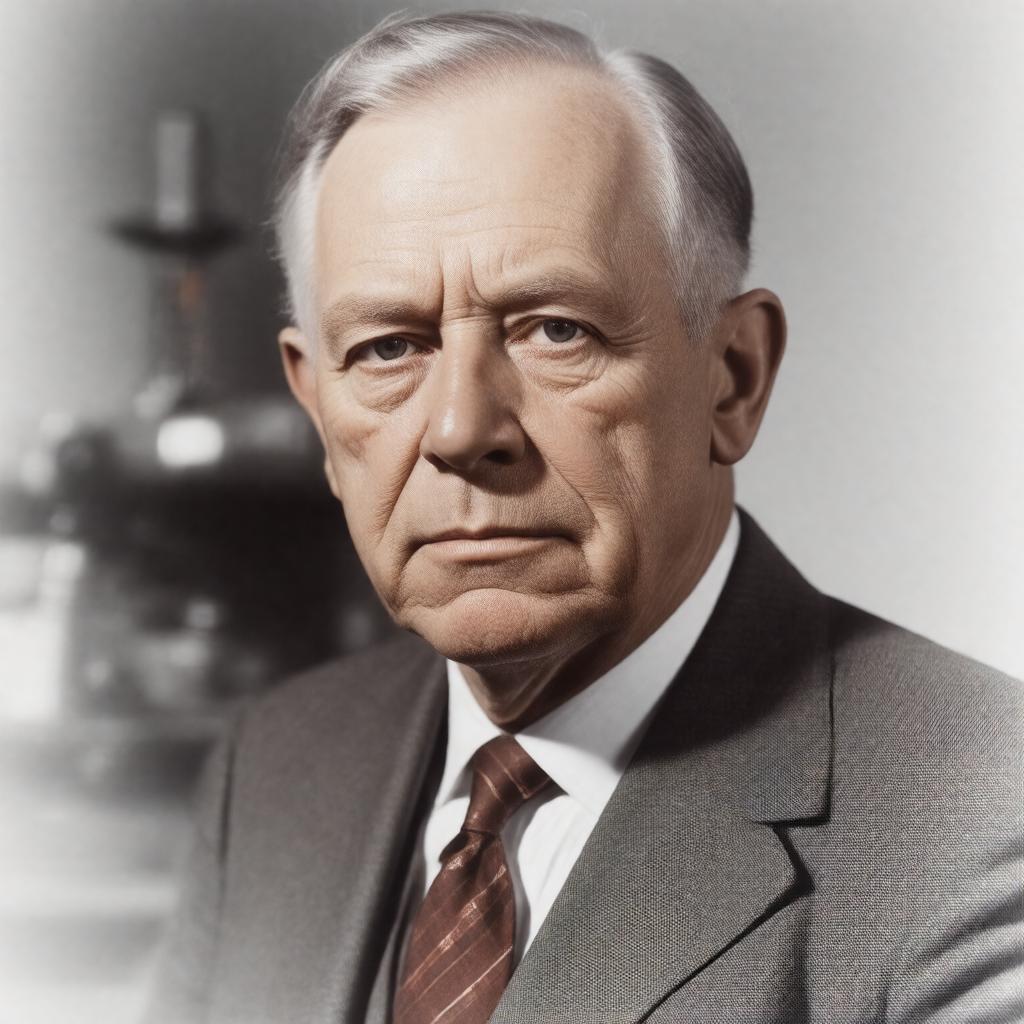 AI-created image of Ernst Otto Fischer