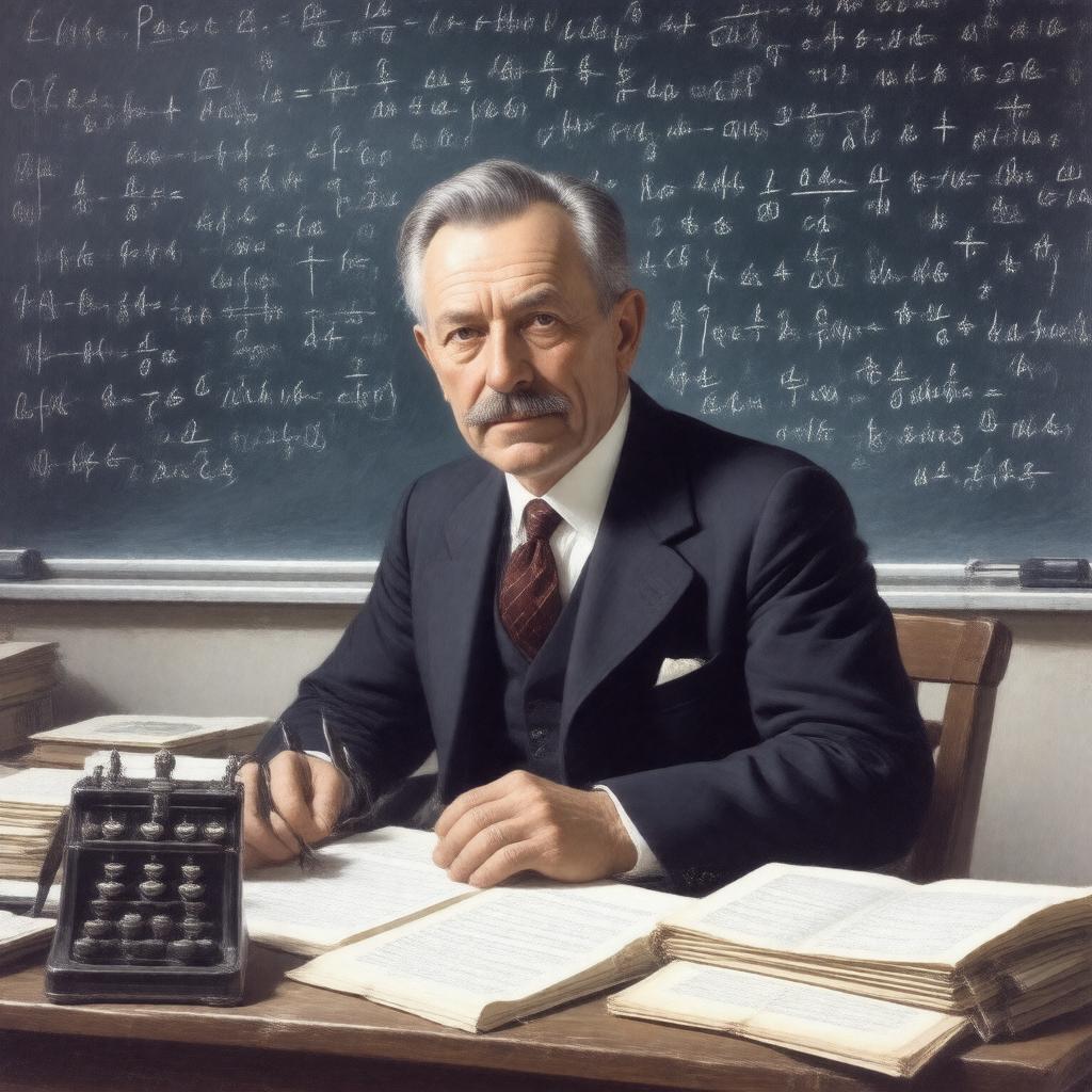 AI-created image of Ernst Peschl