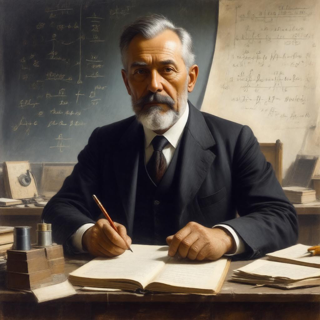 AI-created image of Ernst Schmidt