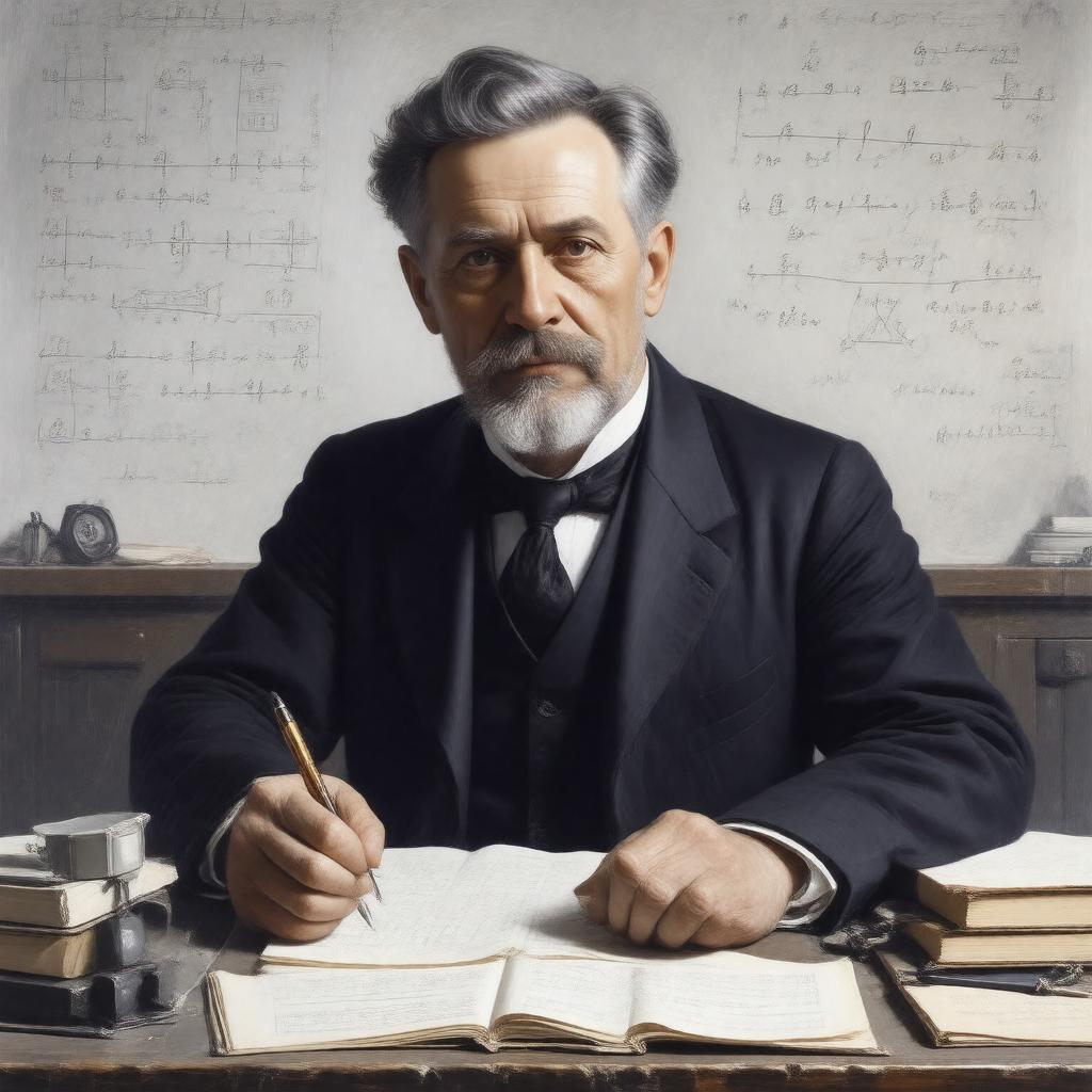 AI-created image of Ernst Sommerfeld