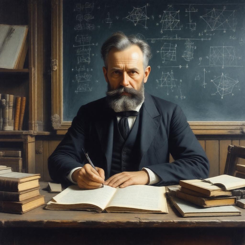 AI-created image of Ernst Steinitz