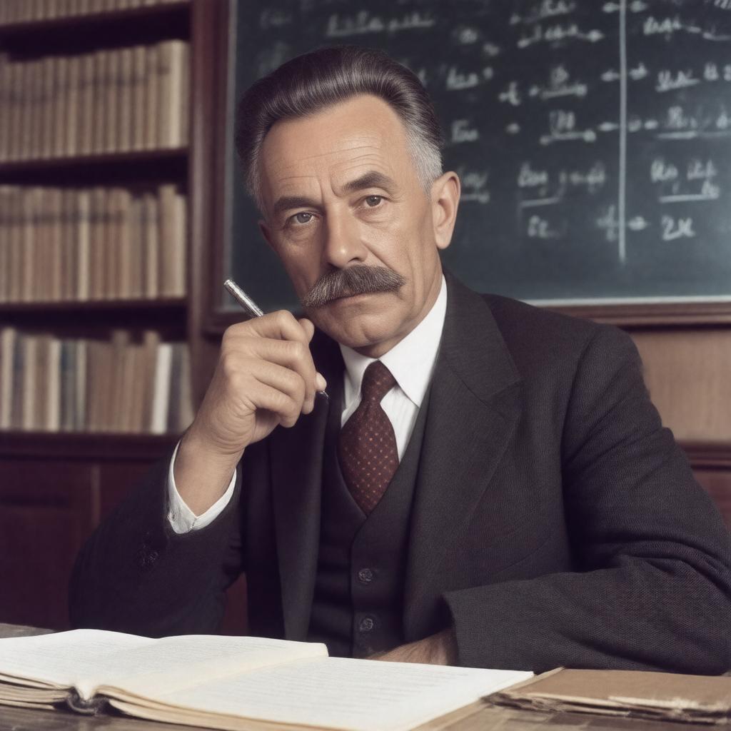 AI-created image of Ernst Zermelo