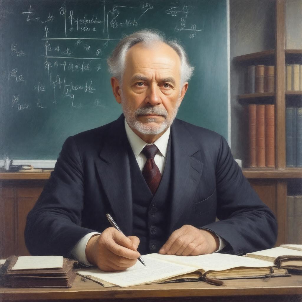 AI-created image of Ernst Zermelo