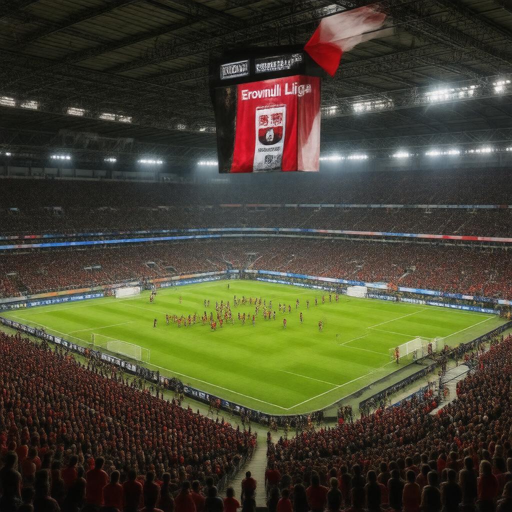 AI-created image of Erovnuli Liga