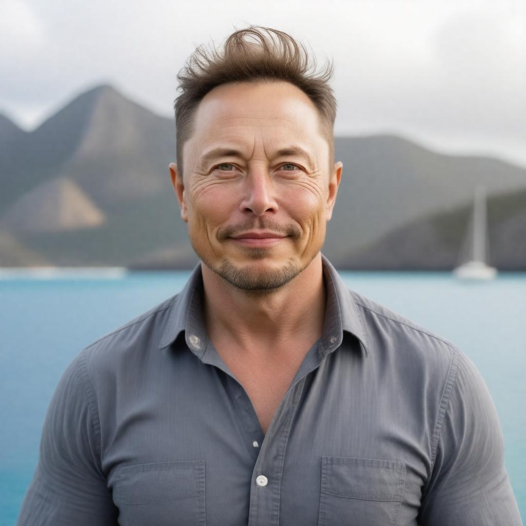 Click to view larger image AI-created image of Errol Musk