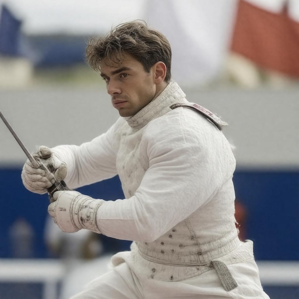 AI-created image of Erwann Le Péchoux