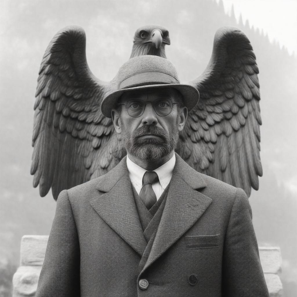 Click to view larger image AI-created image of Erwin Fritz Baumann