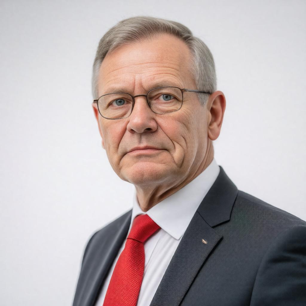 Click to view larger image AI-created image of Erwin Staudt